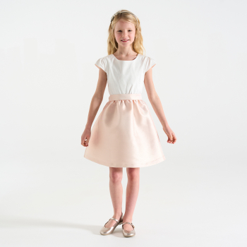 فستان أنيق بلونين للفتيات